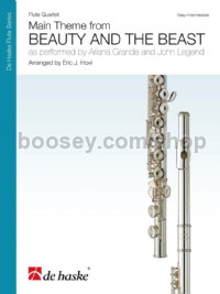 Main Theme From Beauty and The Beast (Flute Quartet Score & Parts)